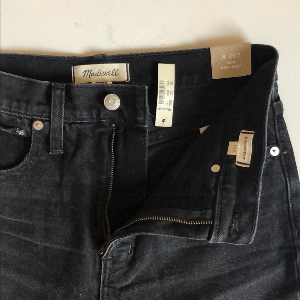 Madewell Tall Slim Demi Boot Jean